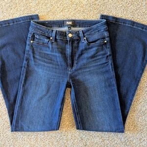 Paige Genevieve Flair Bell Bottom Jeans - Size 27 - Anthropologie
